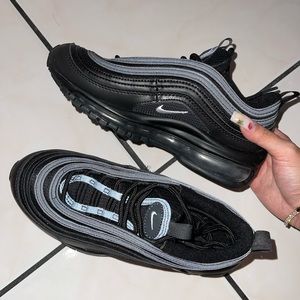 Kids Black Nike Air Max 97